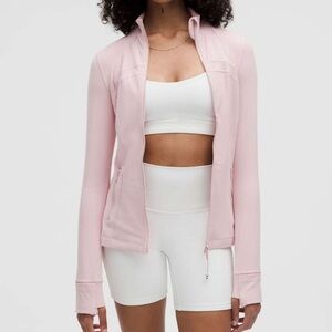Lululemon Define Jacket Nulu in Pink Haze Size 6